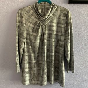 Calvin Klein blouse 3/4 sleeve